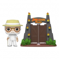 Jurassic Park - Figurine POP! John Hammond with Gates 9 cm