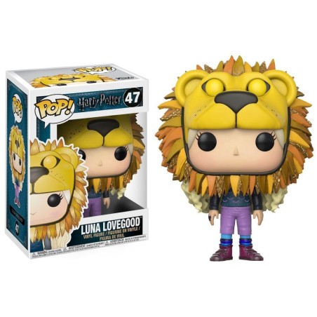 Harry Potter - POP! Movies Vinyl figurine Luna Lovegood with Lion Head 9 cm