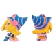 Yu-Gi-Oh - ! Duel Monsters - Statuettes Look Up Yami Yugi & Dark Magician Girl Set 11 cm
