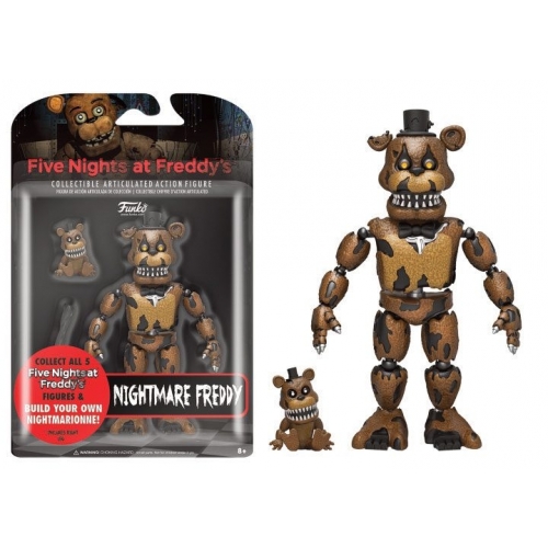 Five Nights at Freddy's Sister Location - Figurine Nightmare Freddy 13 cm -  Figurine-Discount