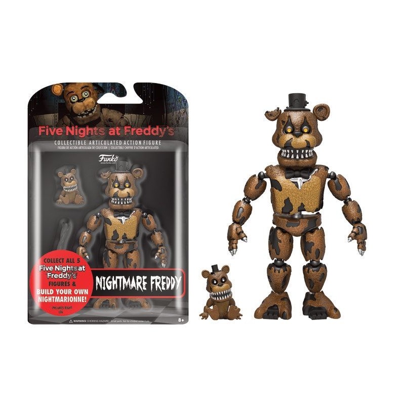 Five Nights at FreddyaÂÂs - Five Nights at Freddy's figurine Nightmare Freddy 13 cm Five Nights at FreddyaÂÂs - Five Nights at Freddy's figurine Nightmare Freddy 13 cm