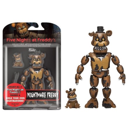 Five Nights at Freddy's Sister Location - Figurine Nightmare Freddy 13 cm