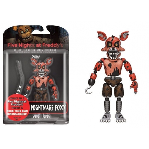 Five Nights at Freddy's - Figurine Nightmare Foxy 13 cm