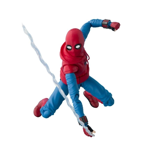 Spider-Man Homecoming - Figurine S.H. Figuarts Homesuit & Option Act Wall 15 cm