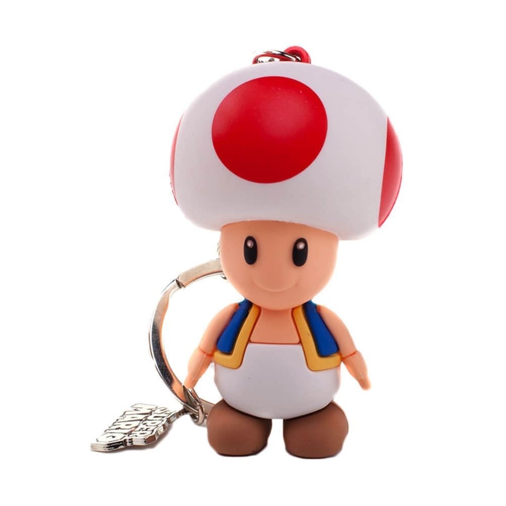Nintendo - Porte-clés 3D Toad 7 cm - Figurine-Discount