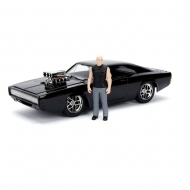 The Fast and Furious Hollywood Rides - Réplique 1/24 Dodge Charger 1970 avec figurine Dom Toretto