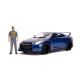 The Fast and Furious Hollywood Rides - Réplique 1/18 Nissan Skyline GT-R R35 2009 avec figurine de Brian