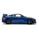 The Fast and Furious Hollywood Rides - Réplique 1/18 Nissan Skyline GT-R R35 2009 avec figurine de Brian