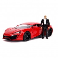 The Fast and Furious Hollywood Rides - Réplique 1/18 Lykan Hypersport avec figurine Dom