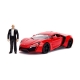 The Fast and Furious Hollywood Rides - Réplique 1/18 Lykan Hypersport avec figurine Dom