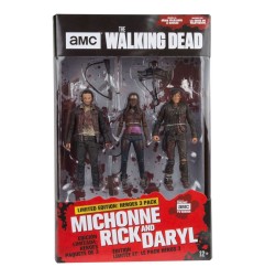 Walking Dead - The  TV Version pack 3 figurines Heroes 13 cm
