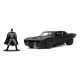 Batman Hollywood Rides 2022 - Réplique 1/32 Batmobile métal 2022 avec figurine de Batman
