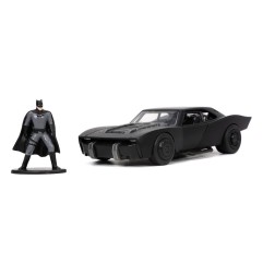 Batman - 2022 1/32 Hollywood Rides 2022 Batmobile métal avec figurine