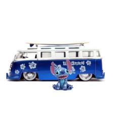 Lilo & Stitch - 1/24 Hollywood Rides 1962 VW Bus avec Stitch figurine