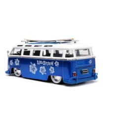 Lilo & Stitch - 1/24 Hollywood Rides 1962 VW Bus avec Stitch figurine