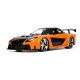 Fast & Furious Hollywood Rides - Réplique 1/24 Mazda RX7 1997 avec figurine Han