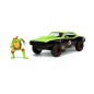 Tortues Ninja - Teenage Mutant Ninja Turtles 1/24 Hollywood Rides 1967 Chevrolet Camaro avec Raphael figurine