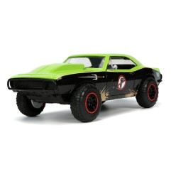 Tortues Ninja - Teenage Mutant Ninja Turtles 1/24 Hollywood Rides 1967 Chevrolet Camaro avec Raphael figurine
