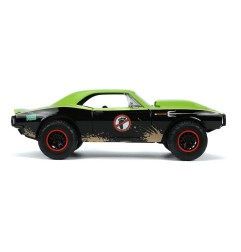 Tortues Ninja - Teenage Mutant Ninja Turtles 1/24 Hollywood Rides 1967 Chevrolet Camaro avec Raphael figurine