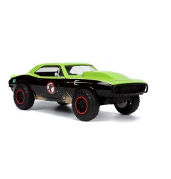 Tortues Ninja - Teenage Mutant Ninja Turtles 1/24 Hollywood Rides 1967 Chevrolet Camaro avec Raphael figurine