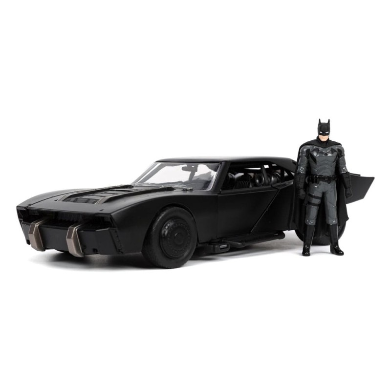 Batman - 2022 1/24 Hollywood Rides 2022 Batmobile métal avec figurine