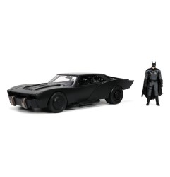 Batman - 2022 1/24 Hollywood Rides 2022 Batmobile métal avec figurine
