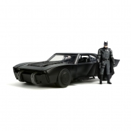 Batman 2022 Hollywood Rides - Réplique 1/18 Batmobile métal 2022  avec figurine Batman