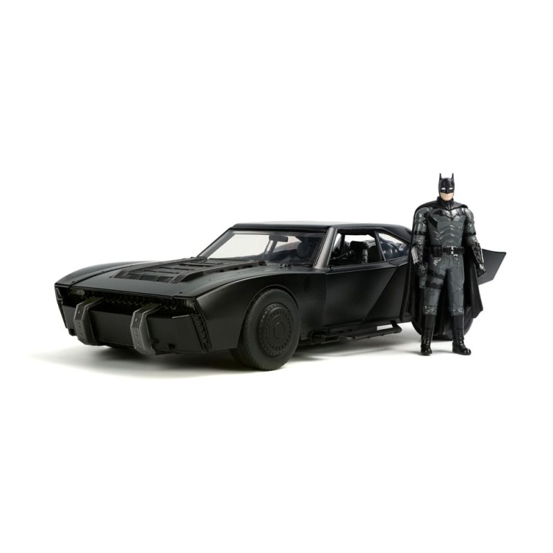 Batman - 2022 1/18 Hollywood Rides 2022 Batmobile métal avec figurine