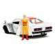 One Punch Man Hollywood Rides - Réplique 1/24 Mazda RX-3 1974 avec figurine One Punch Man