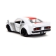 One Punch Man Hollywood Rides - Réplique 1/24 Mazda RX-3 1974 avec figurine One Punch Man