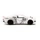 One Punch Man Hollywood Rides - Réplique 1/24 Mazda RX-3 1974 avec figurine One Punch Man