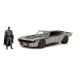 Batman Hollywood Rides 2022 - Réplique 1/24 Batmobil 2022 Black Chrome Convention Exclusive avec figurine Batman