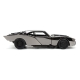 Batman Hollywood Rides 2022 - Réplique 1/24 Batmobil 2022 Black Chrome Convention Exclusive avec figurine Batman