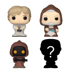 Star Wars - Pack 4 figurines Bitty POP! Vinyl Luke 2,5 cm
