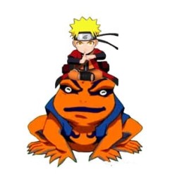 Naruto - Shippuden lampe  and Gamakishi 20 cm