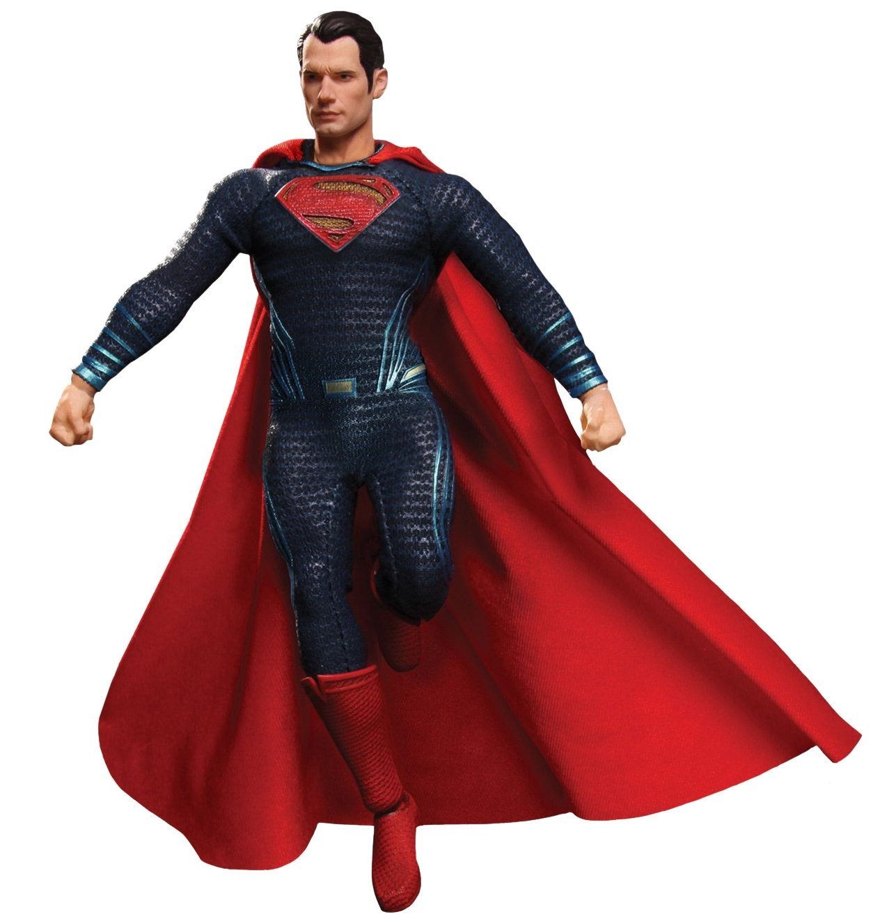 Batman v Superman Dawn of Justice - Figurine 1/12 Superman 15 cm