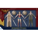 DC Comics - Pack 3 figurines Wonder Woman flexibles 14 cm