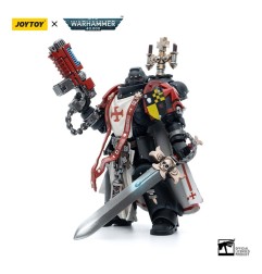 Warhammer - 40k figurine 1/18 Black Templars Sword Brethren Brother Lombast 12 cm