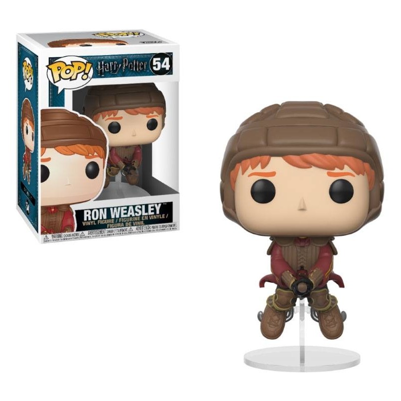 Harry Potter - POP! Movies Vinyl figurine Ron on Broom 9 cm