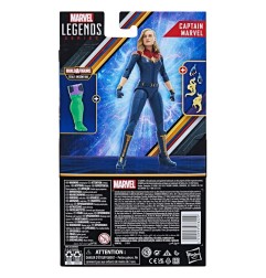 The Marvels Marvel Legends - Figurine Captain Marvel  (BAF : Totally Awesome Hulk) 15 cm