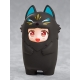 Nendoroid More - Accessoire Kigurumi Face Parts Case pour figurines Nendoroid Black Kitsune 10 cm