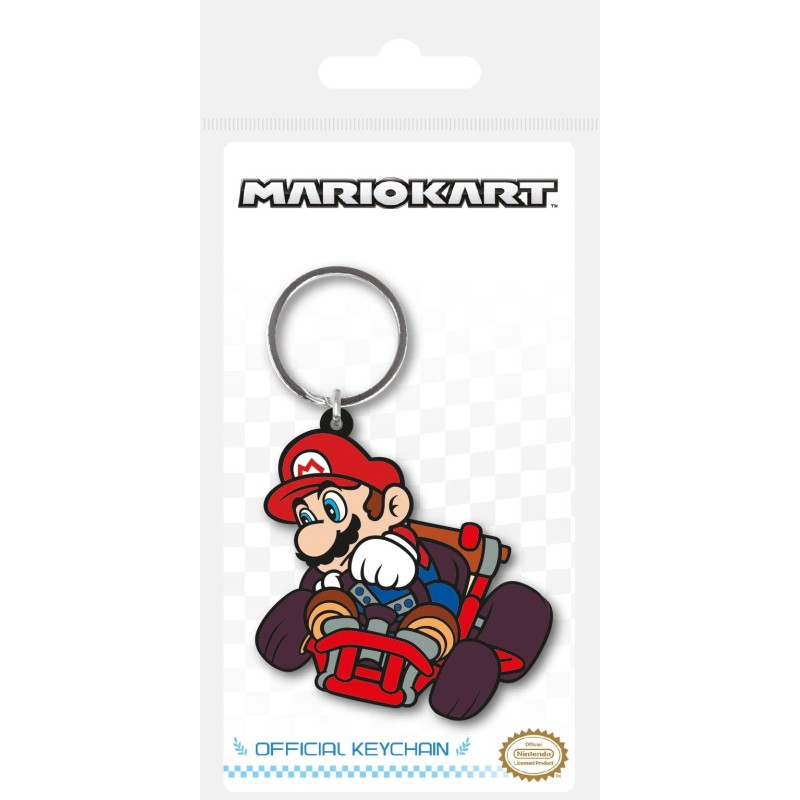 Super Mario - Mario Kart porte-cles caoutchouc Drift 6 cm Super Mario - Mario Kart porte-cles caoutchouc Drift 6 cm