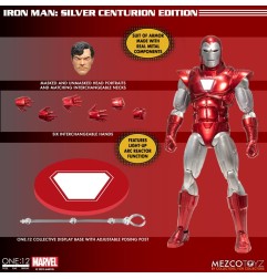 Marvel - Figurine 1/12 Iron Man (Silver Centurion Edition) 16 cm