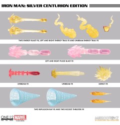 Marvel - Figurine 1/12 Iron Man (Silver Centurion Edition) 16 cm