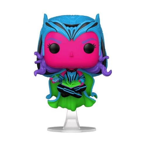 WandaVision - Figurine POP! Scarlet Witch(Blacklight) 9 cm