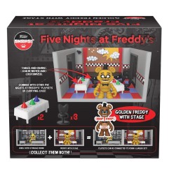 Five Nights at Freddy's - Playset avec figurine Snap Stage w/Freddy (GD) 9 cm