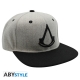 Assassin's Creed - Casquette snapback Gris Crest