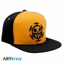 One Piece - Casquette snapback Noir & Jaune Trafalgar