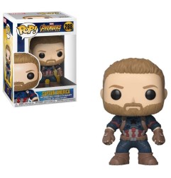 Avengers (Marvel) - Avengers Infinity War POP! Movies Vinyl figurine Captain America 9 cm
