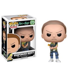 Rick et Morty - Figurine POP! Animation Vinyl Weaponized Morty 9 cm